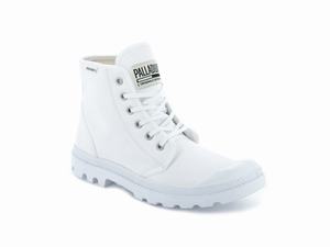 Palladium Férfi Vászon Bakancs - Pampa Hi Originale Fehér | 604MQBHVZ